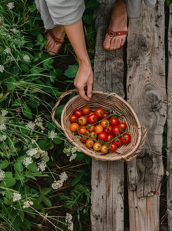 Handpicked Garden Tomatoes