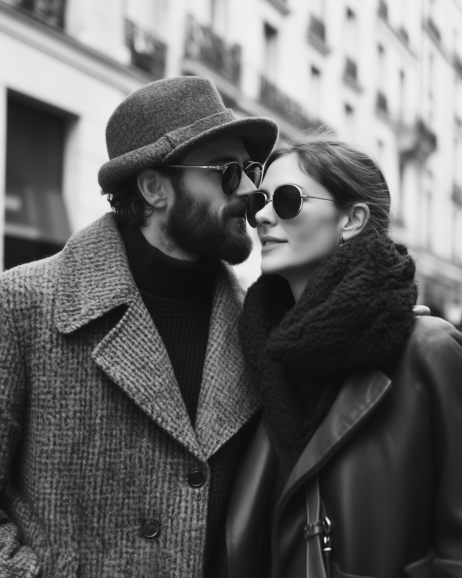 Stylish Winter Couple