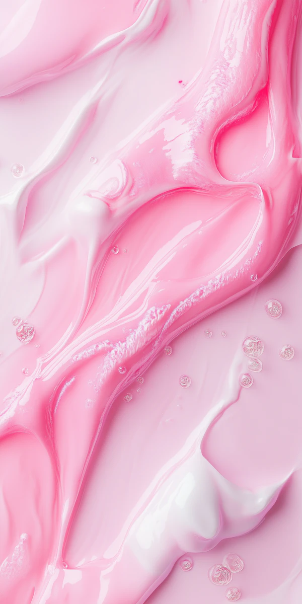 Glossy Pink Swirls