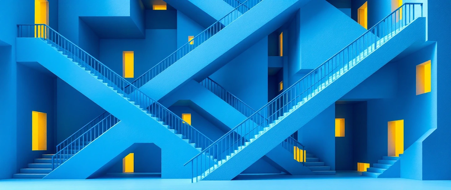 Intersecting Staircases