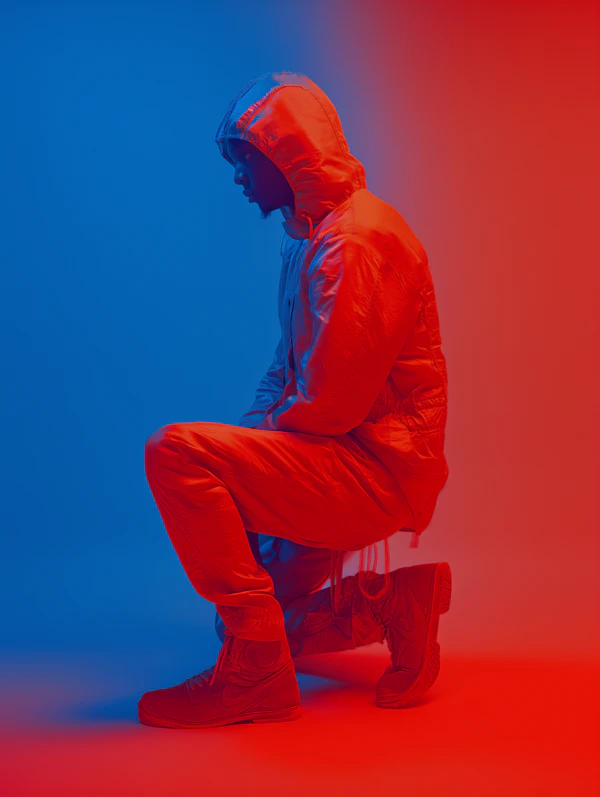 Contemplative Duality in Red and Blue