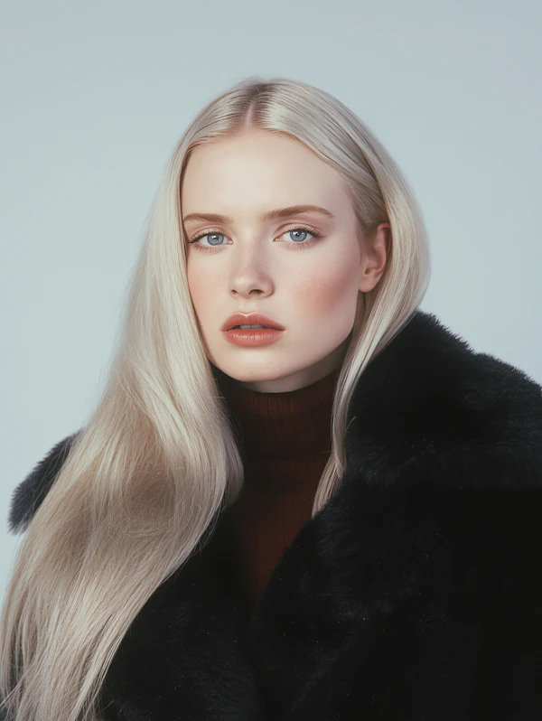 Portrait of Blonde Woman