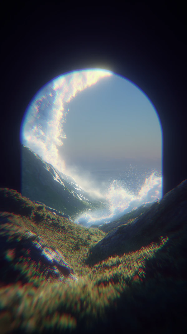 Surreal Ocean Portal
