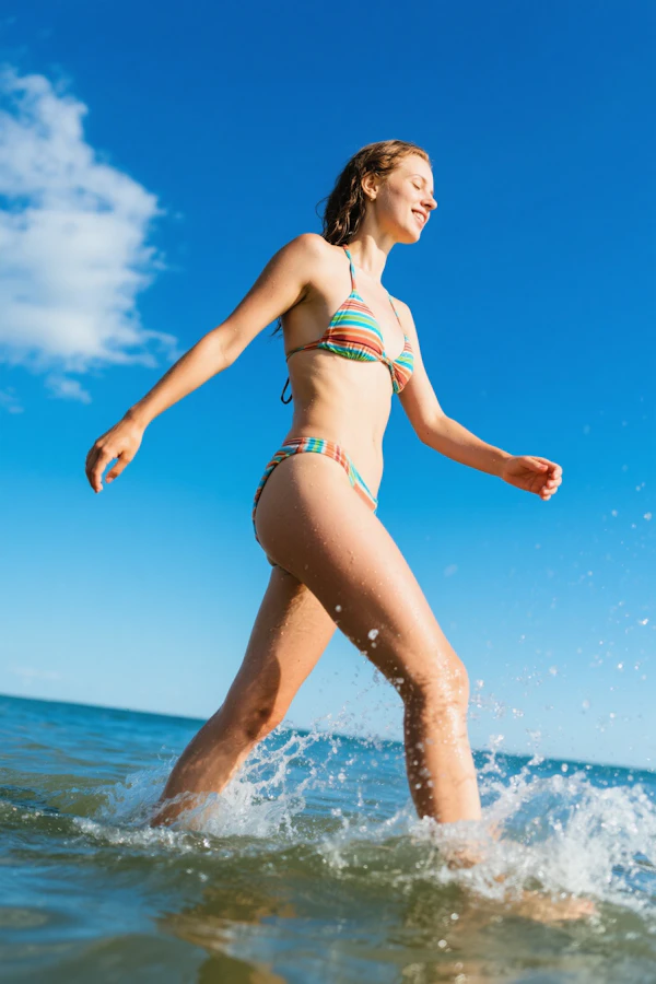 Woman at the Beach