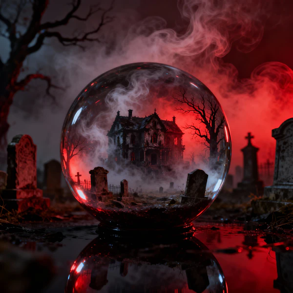 Gothic Glass Sphere
