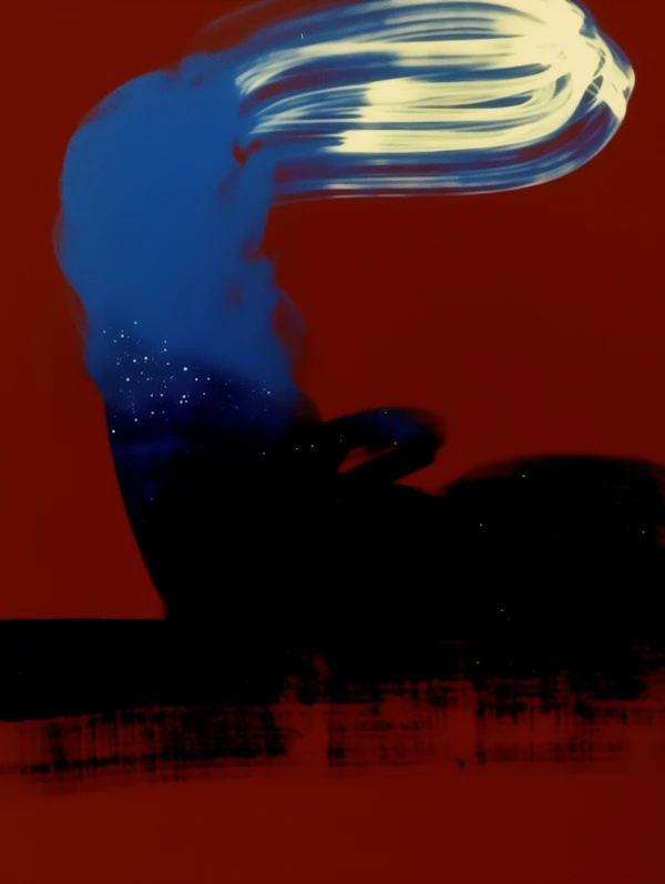 Cosmic Silhouette Art