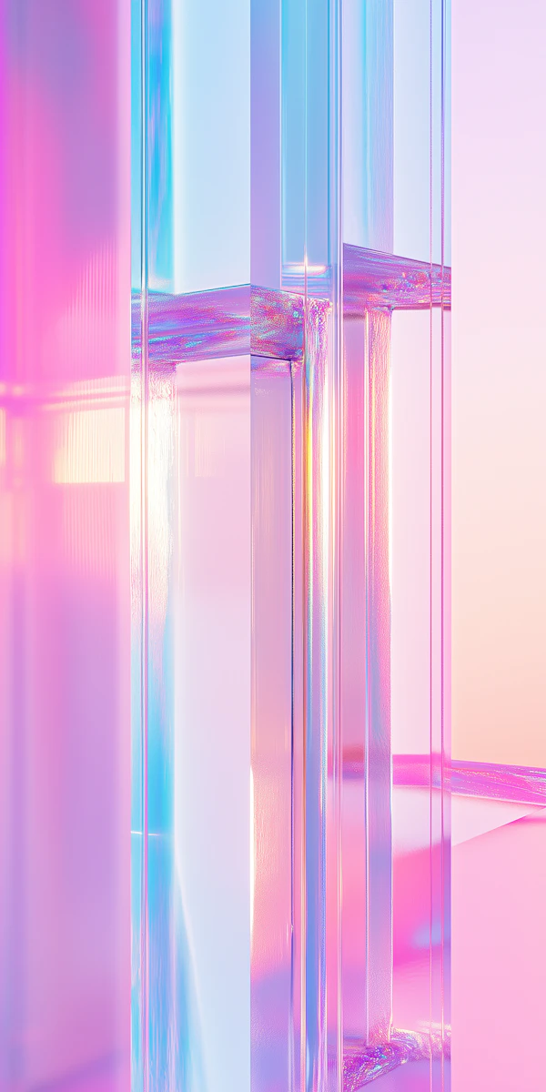 Abstract Glass Art