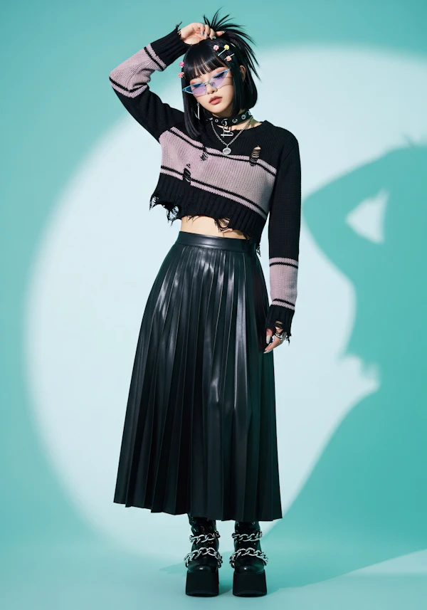 Edgy Fashion Portrait