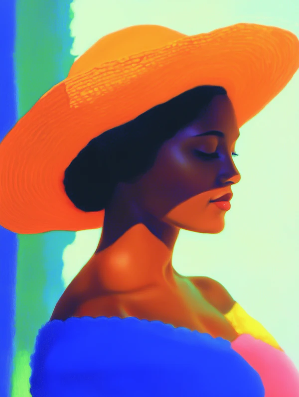 Artistic Woman Profile