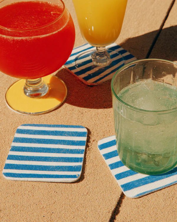 Colorful Beverages Display