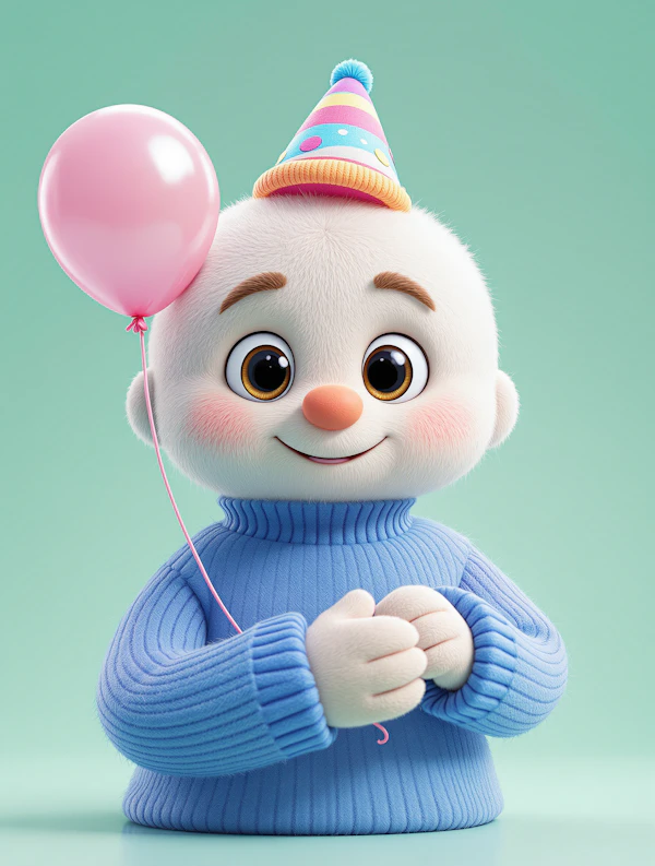 Festive Animated Character