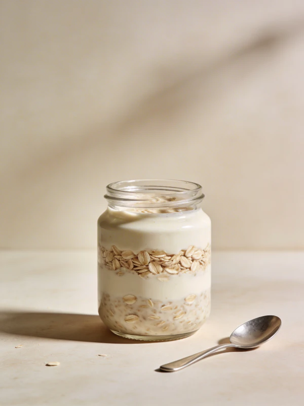 Layered Oats Jar