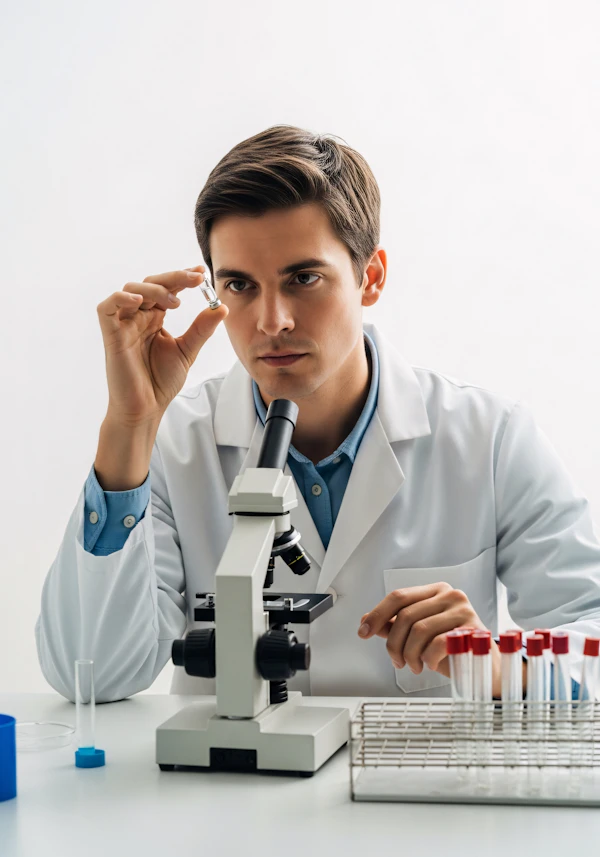 Scientist in Lab