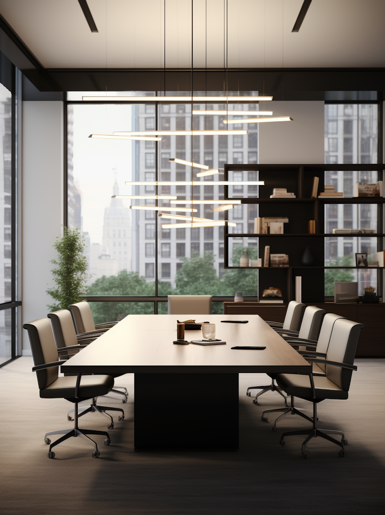 Modern Executive Conference Room