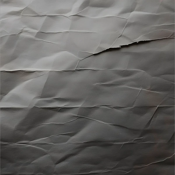 Crumpled Gray Paper
