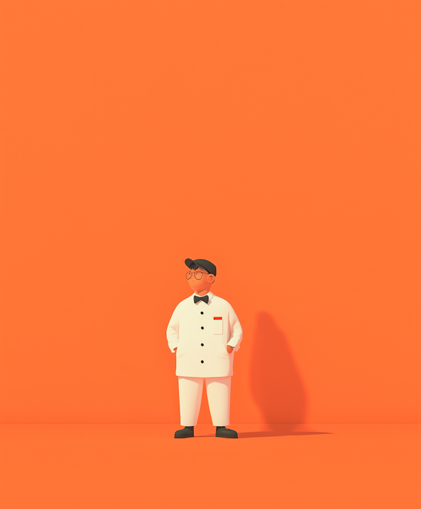 Cartoon Chef Illustration