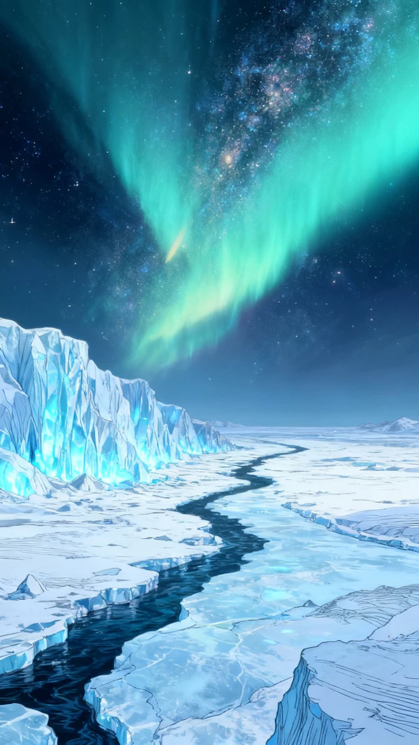 Aurora Over Arctic