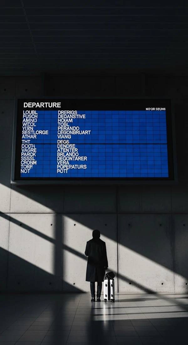 Traveler in Terminal