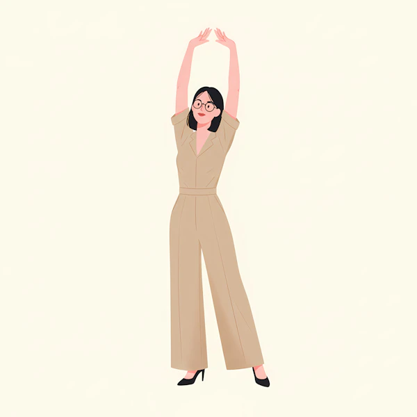 Stylized Woman Illustration