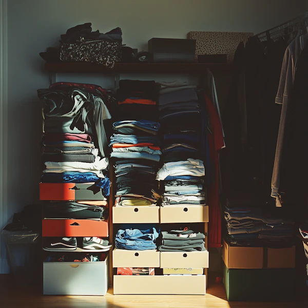 Organized Closet Space