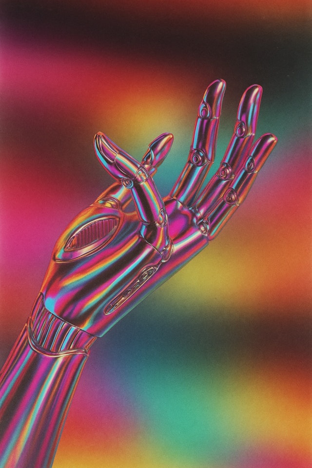 Futuristic Robotic Hand