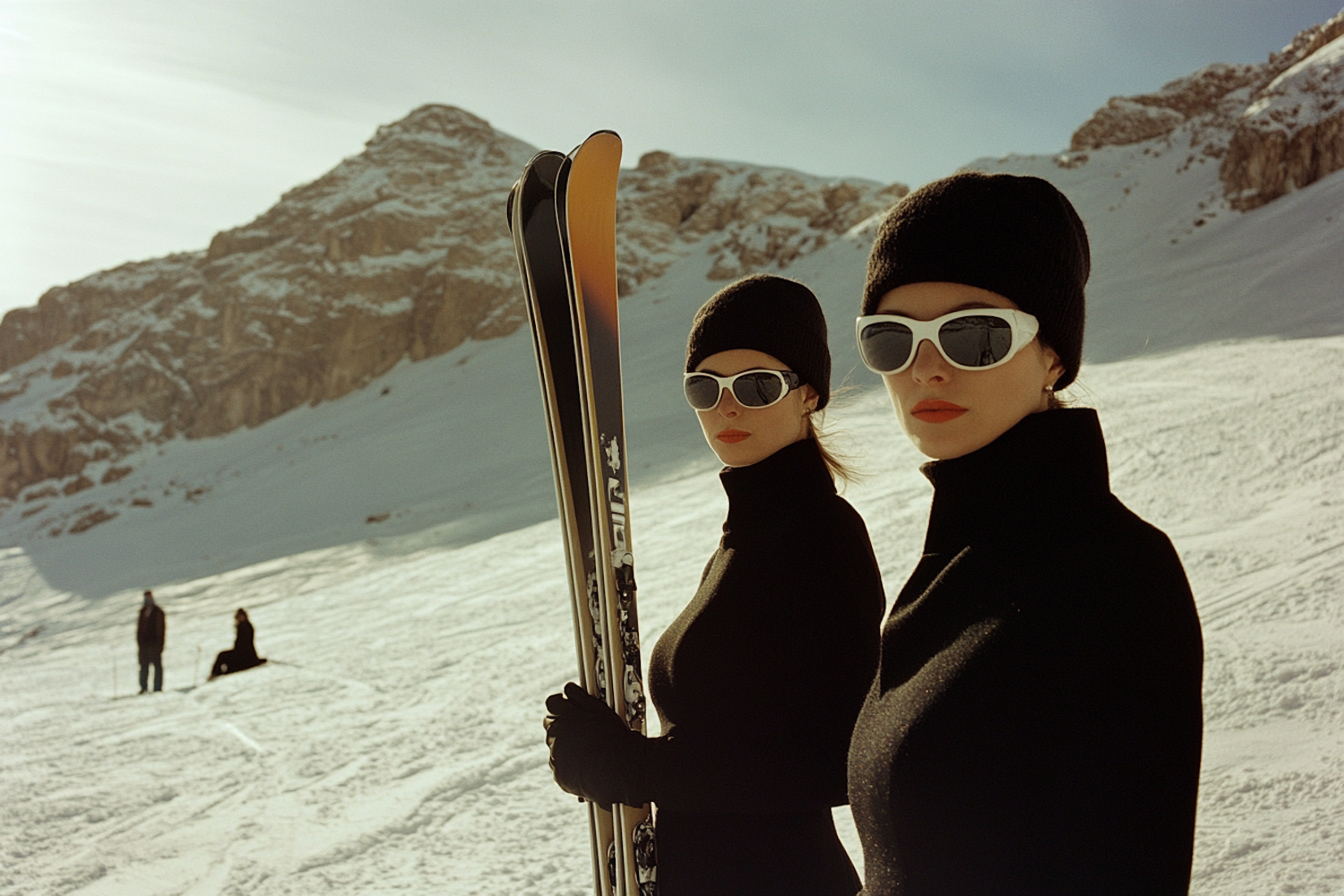 Glamorous Ski Resort Fashion