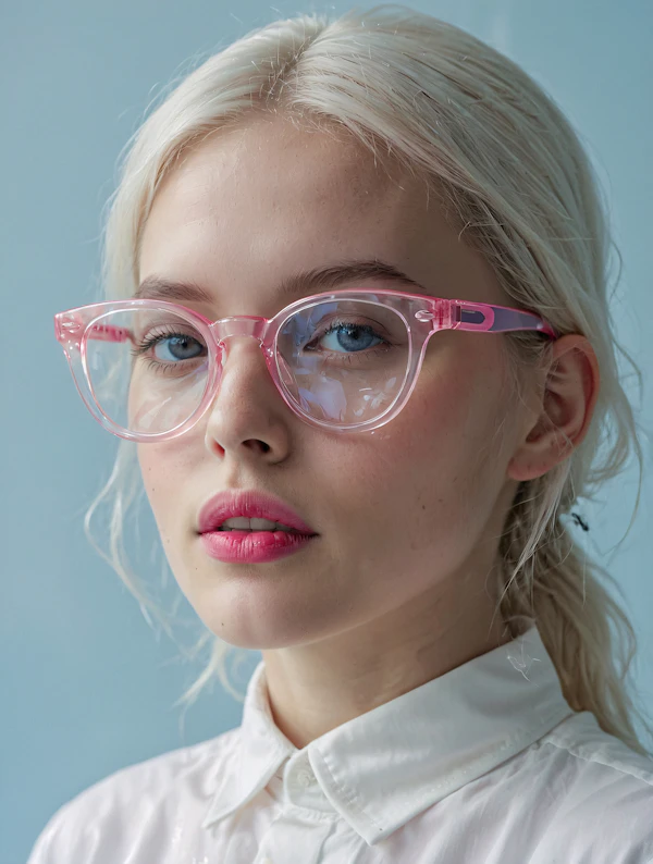 Blonde Woman Portrait