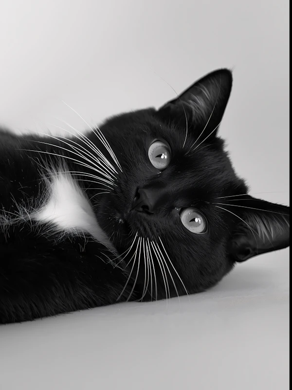 Black and White Cat
