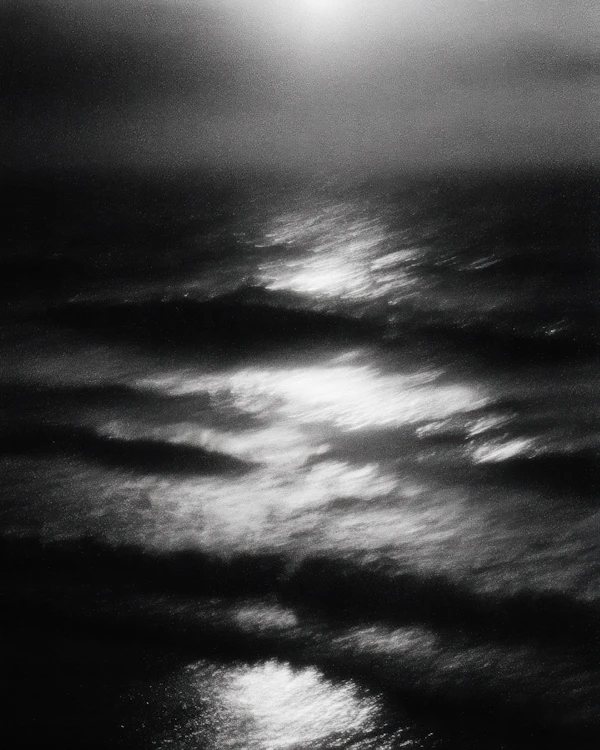 Moody Night Seascape