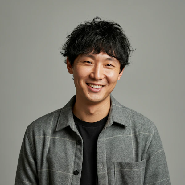 Cheerful Man Portrait