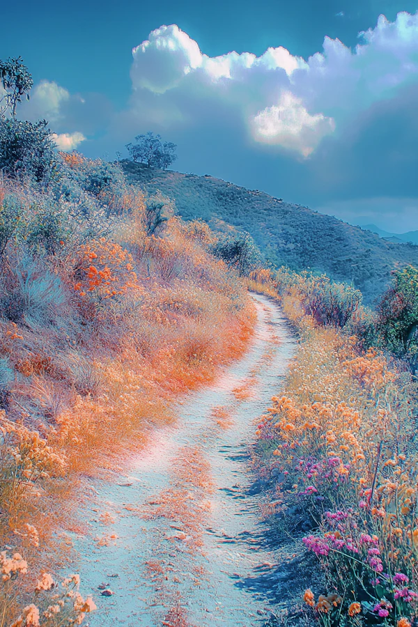 Surreal Landscape Path