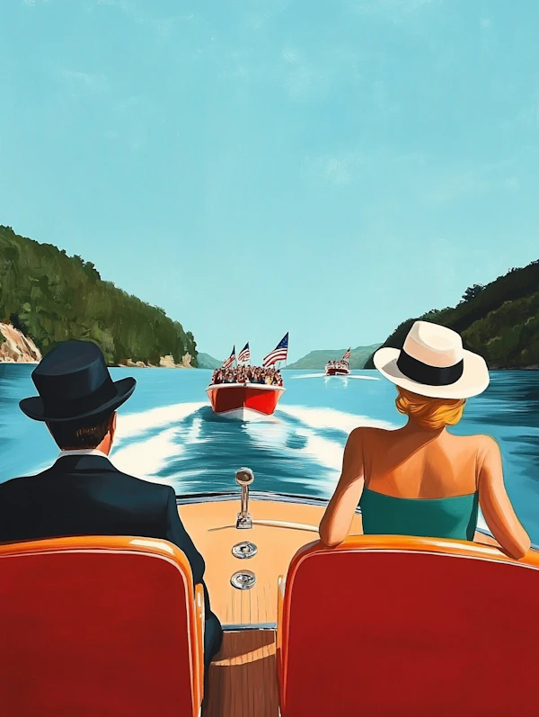 Boat Leisure Scene