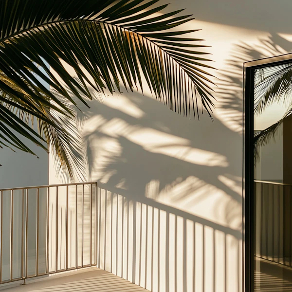 Tropical Balcony Scene