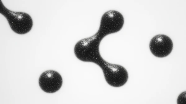Abstract Black Shapes