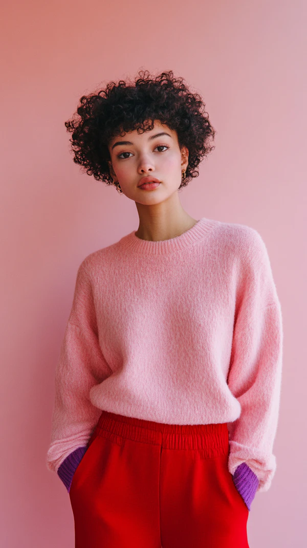 Young Person in Vibrant Fashion