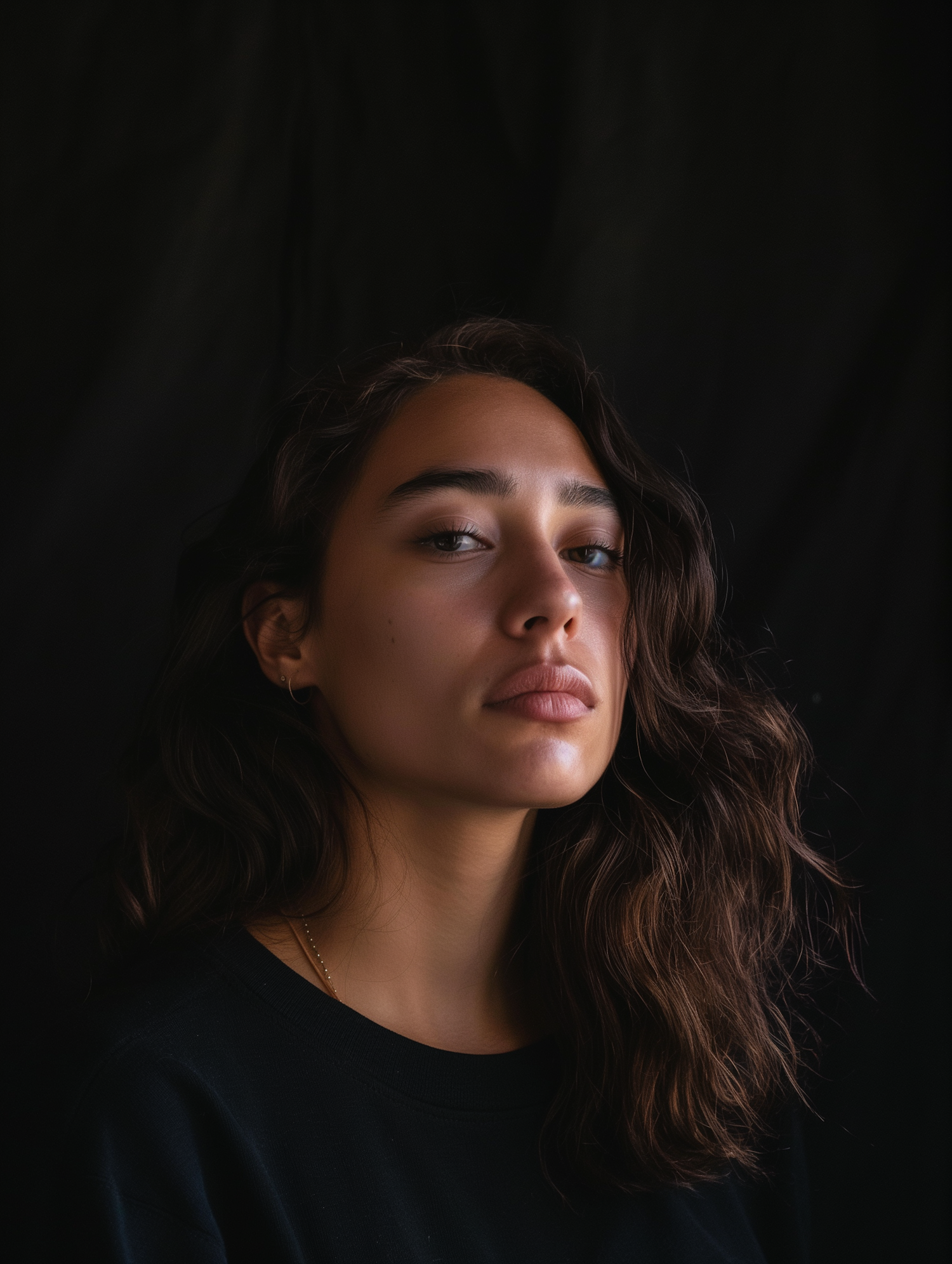 Serene Portrait of a Confident Woman