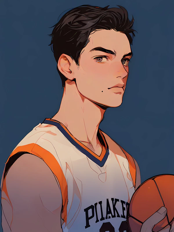 Basketball Player Portrait