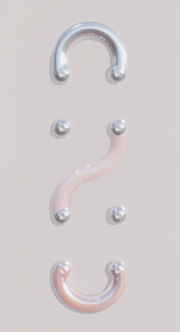 Abstract Metallic Design