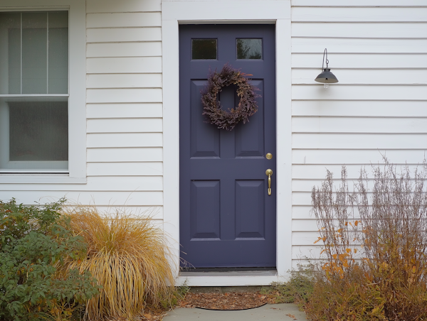 Front Entrance of a Welcoming Home