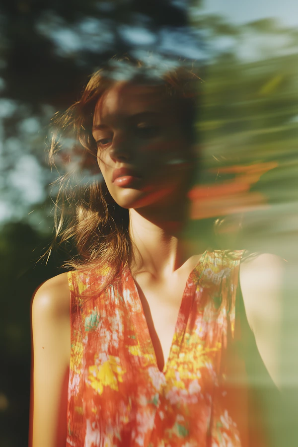 Dreamy Outdoor Portrait
