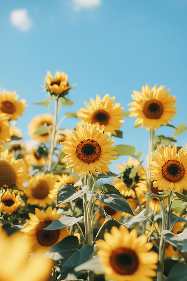 Sunflower Field Bliss