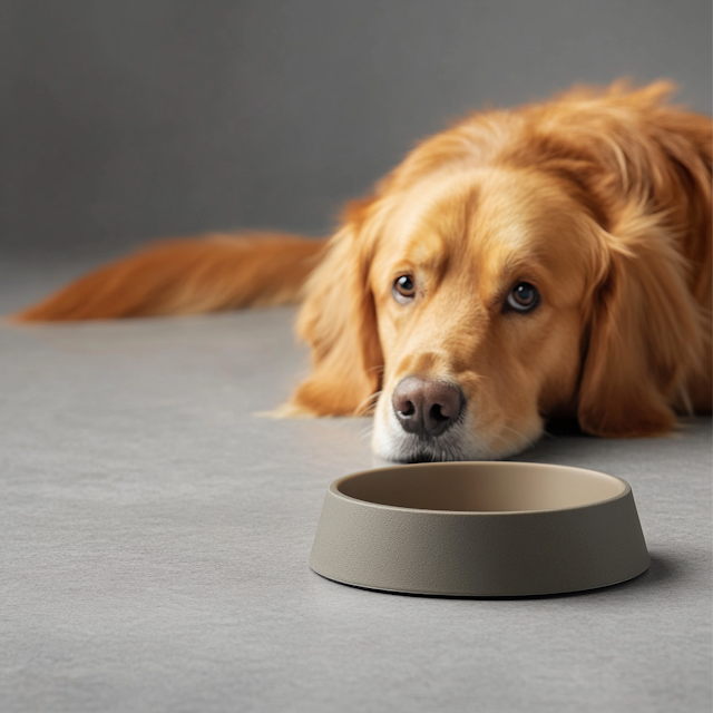 Golden Retriever Waiting