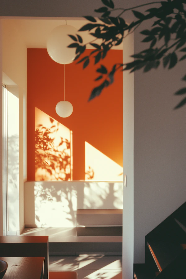Modern Orange Interior
