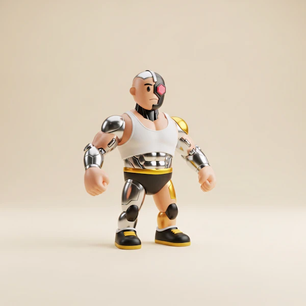 Cyborg Character Design