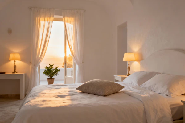 Sunlit Serene Bedroom