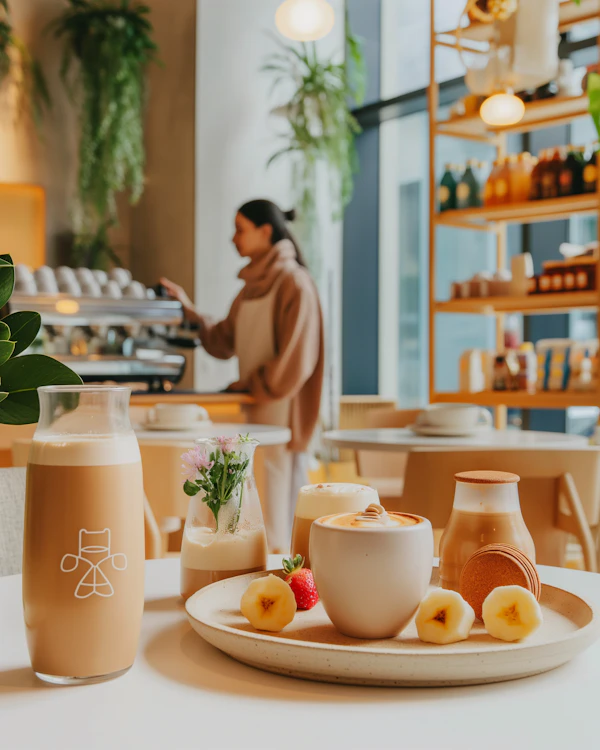 Cozy Café Scene
