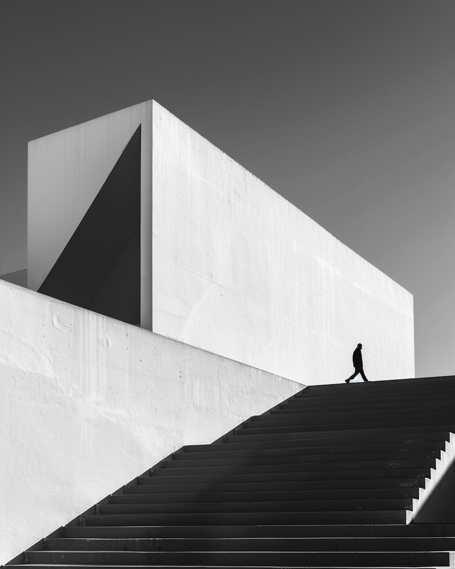 Geometry and Minimalism: The Ascending Figure