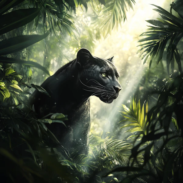 Majestic Black Panther