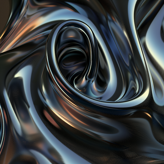 Abstract Metallic Surface