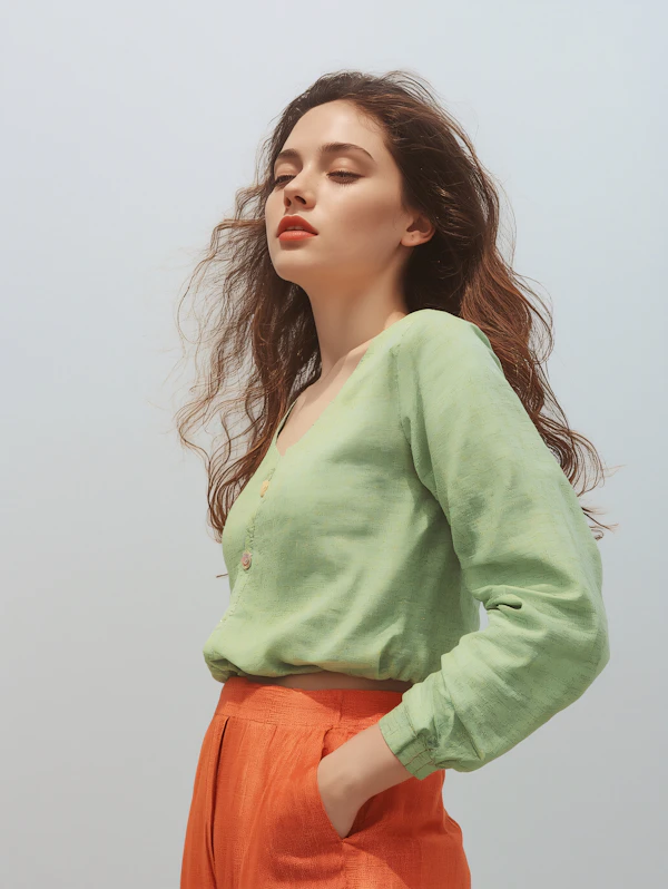 Serene Woman Portrait